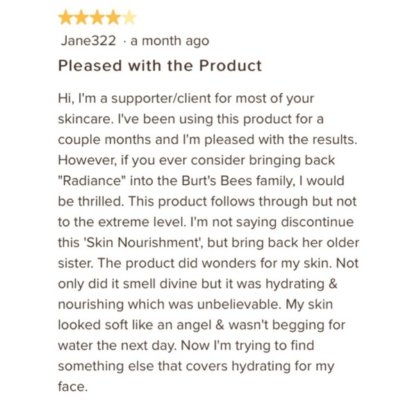 BURTSBEES RADIANCE CREAM - Picture 7 of 10